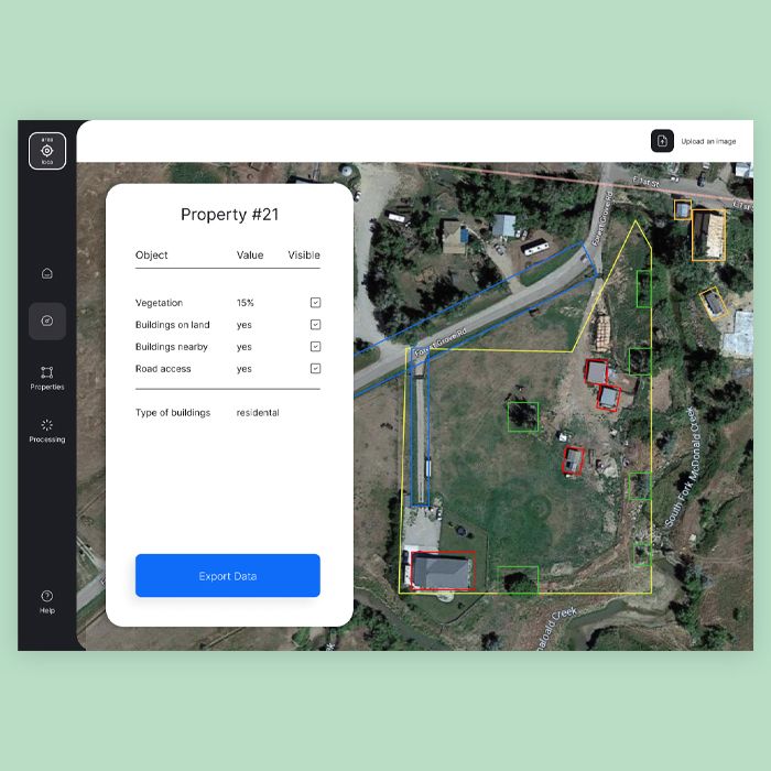 Satellite Image Analysis For Real Estate Firm