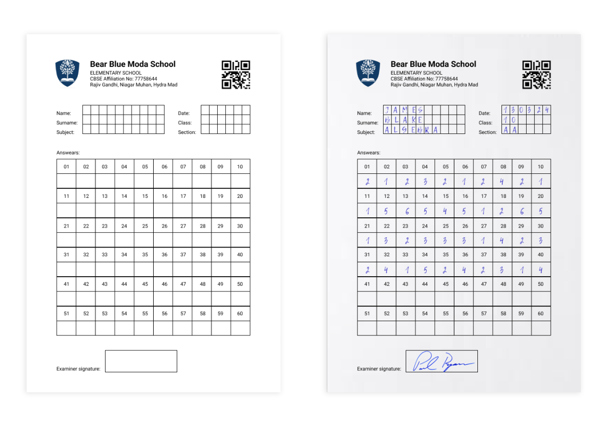 Grade R Number Tracking Computer Vision Grade Tracking Service for Universities | Portfolio